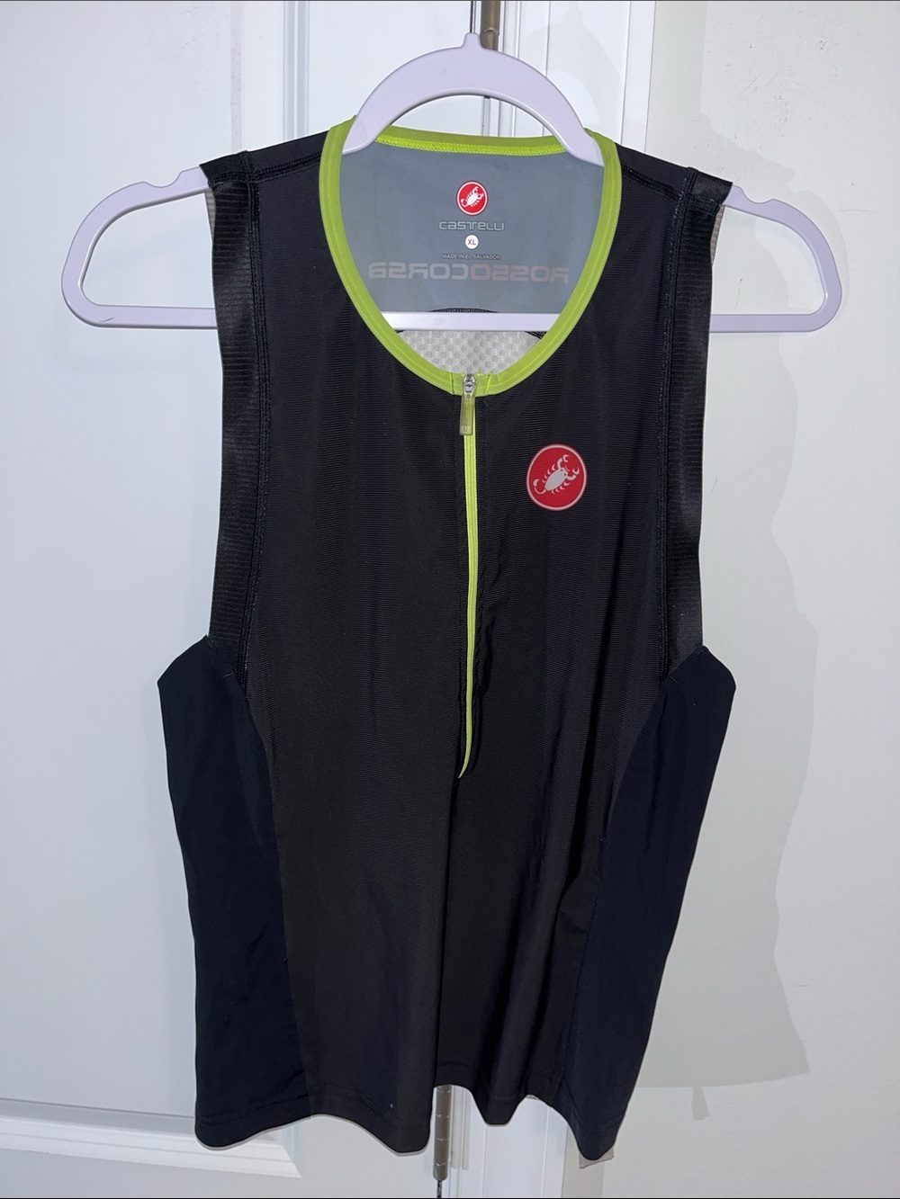 Womens Castelli Tri Triathlon Tank Training Jersey running marathon bike Shirt